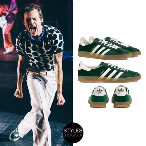 harry styles gucci gazelles